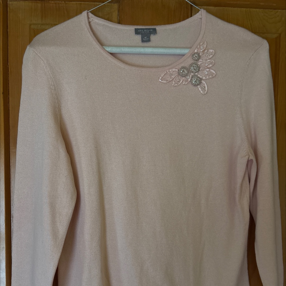 Ann Taylor Pink Sweater